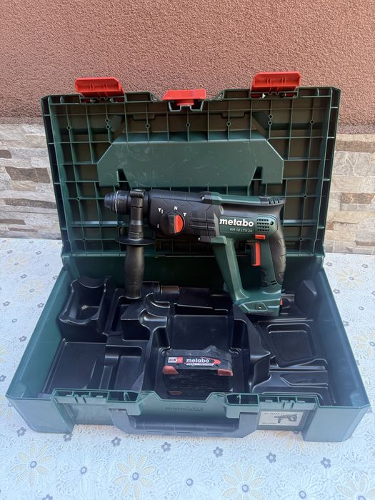 Акумулаторен перфоратор Metabo KH 18 LTX 24 (18V) + Батерия и Куфар
