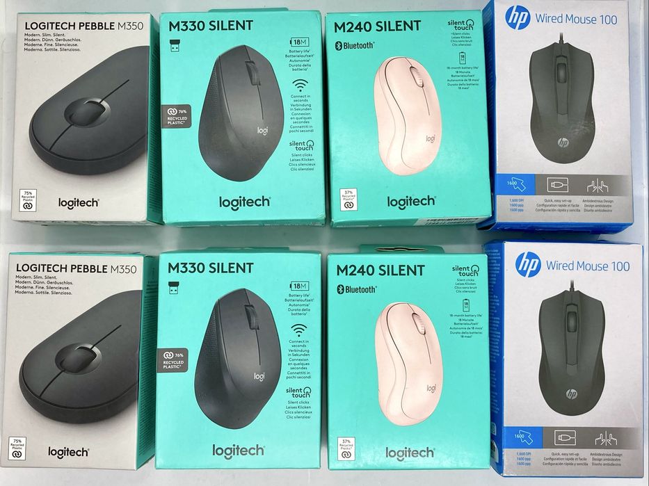 Mouse Logitech Peeble/M240/M330/HP