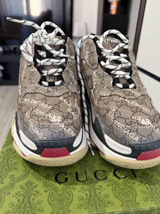 Gucci x balenciaga 42 sneakers