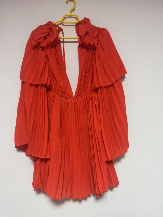 Rochie vaporoasă cu pliuri