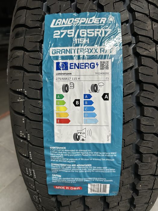 Нови джипови гуми LANDSPIDER GRANDTRAXX A/T 275/65R17 115H БОРД 2756517