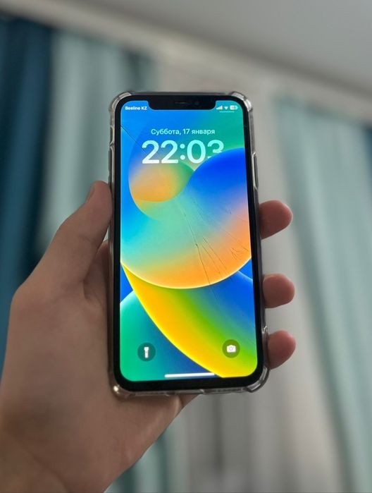 Айфон х 100%акб 64гб