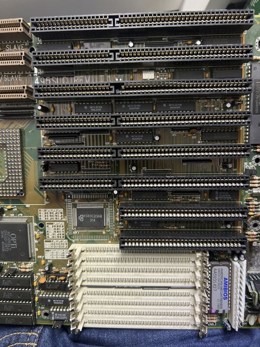 Placă de bază Retro 386 / 486 - Zida 495SLC rev 1.1 (OPTi) - Netestată