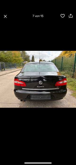 Bara spate , haion skoda superb
