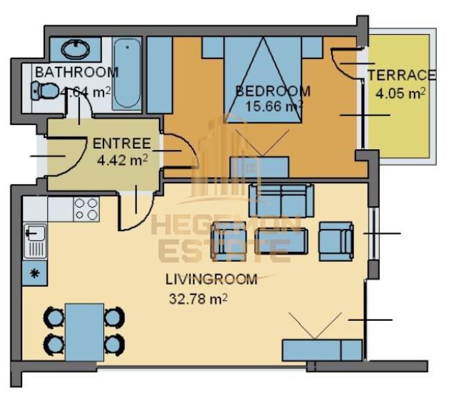 2-стаен в Варна, област-к.к.Златни пясъци площ 85 цена 93330