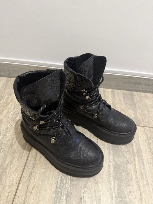 Ghete piele naturala