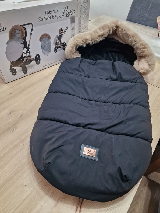 Термочувалче за количка Lorelli - Luxe, Black
Термочувалче за количка