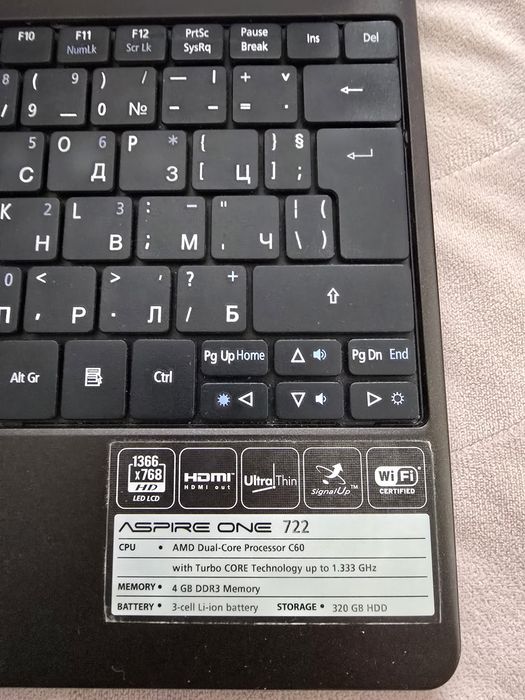 Лаптоп Acer Aspire One