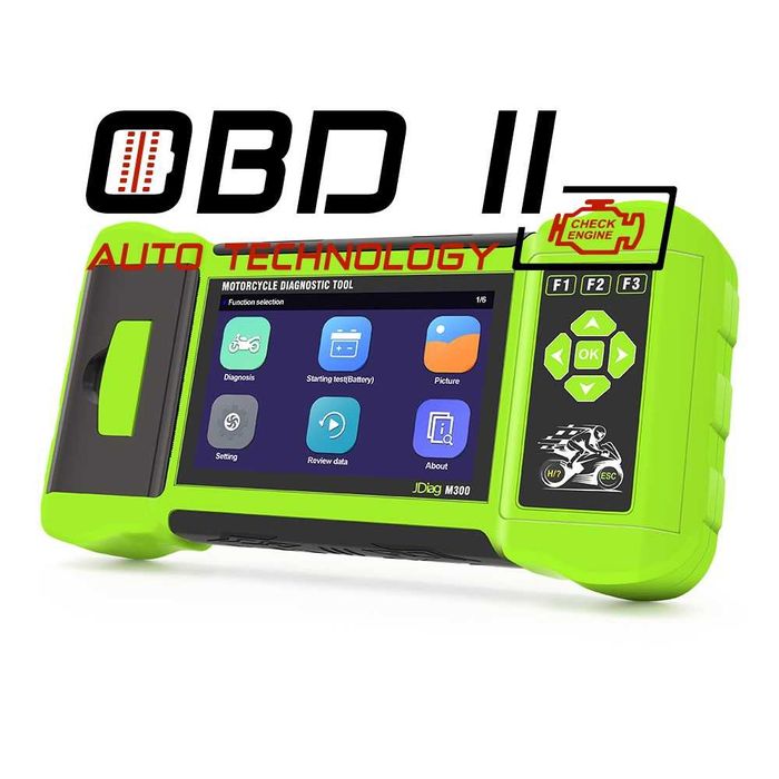 JDiag M300 Pro Професионална мотоциклетна диагностика ABS, ECU, Live