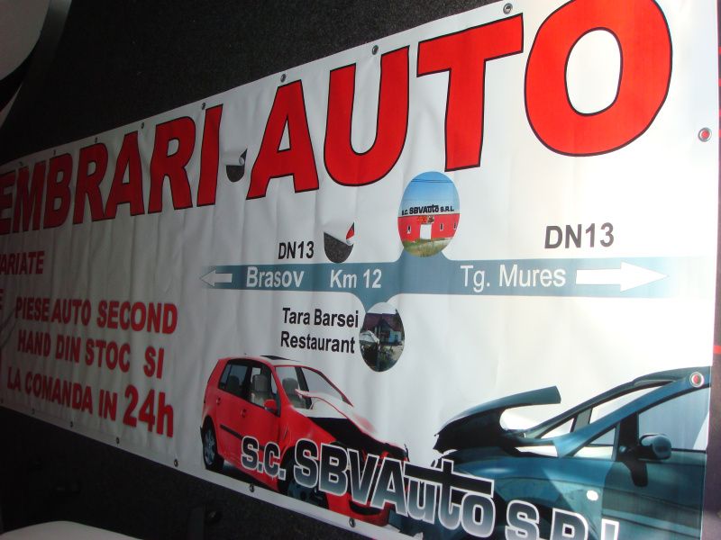 Bannere de exterior - cea mai economica varianta de promovare!