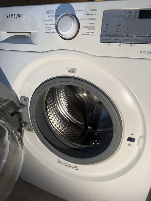 Стиральная машина Samsung eco bubble