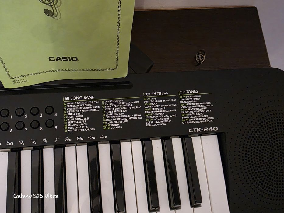 Синтезатор Casio CTK-240