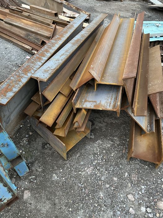 Продам б/у швеллера,балки