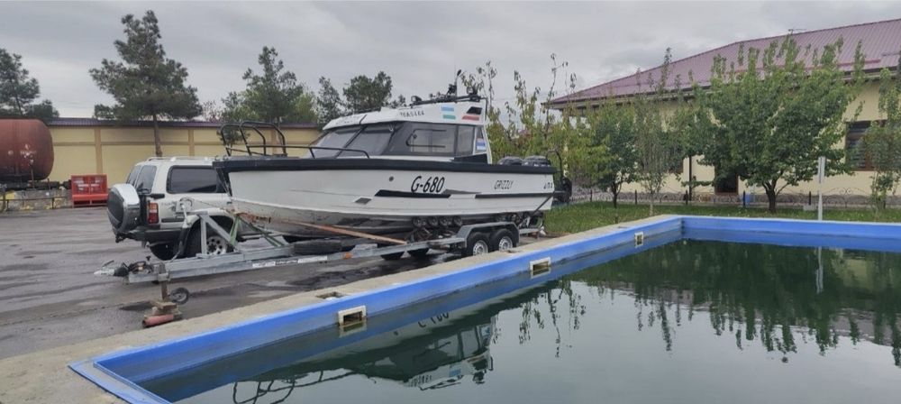 Продается или Обмен, Катер GRIZZLY G680 Twin Авто Внидарожник