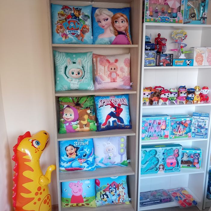 Плюшени възглавнички с любими анимационни герои