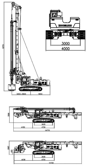 Роторная буровая установка ZOOMLION ZR160
