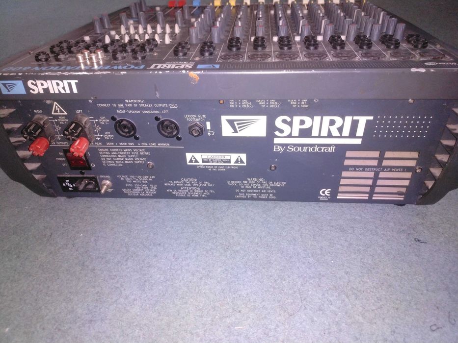 Микшер усилитель Soundcraft + колонки