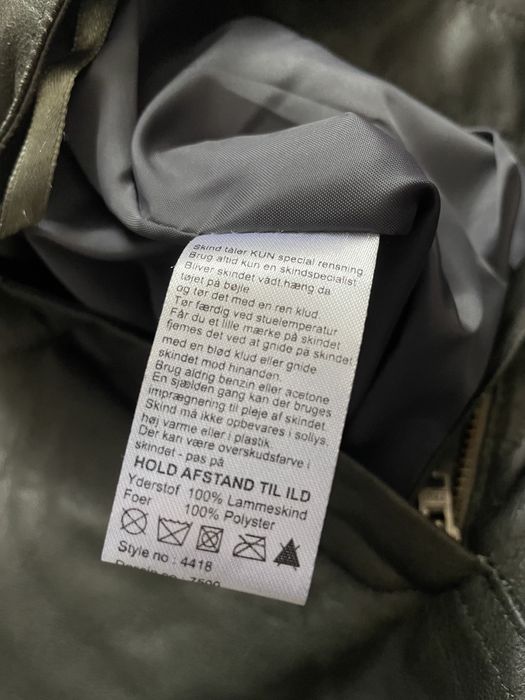 Панталон естествена кожа, цвят сив, нов