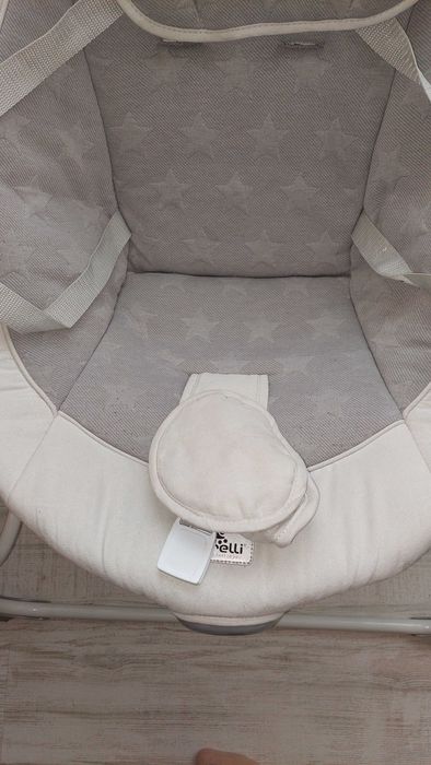 LORELLI Classic Електрическа люлка-шезлонг 2в1 TANGO COOL GREY STARS