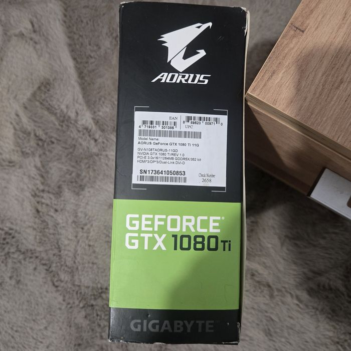 Nvidia Gtx 1080ti Aorus