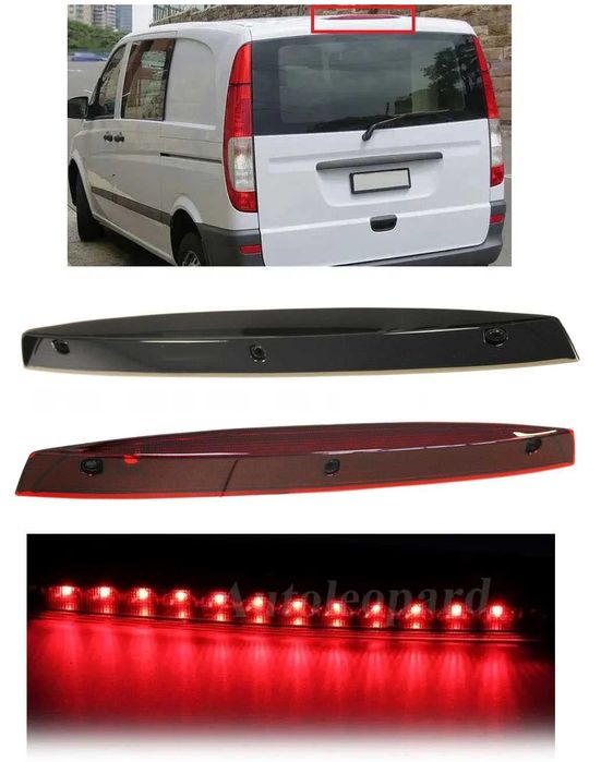 LED Трети стоп трета задна светлина за MERCEDES Vito Viano W639 2003+