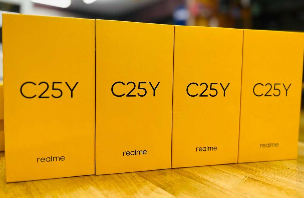 Telefon Realme C25y memorie 128GB 4G Dual Sim Display 6.5" Gri Nou Sigilat