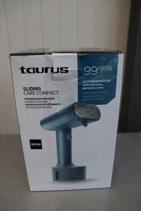 Taurus Sliding Care Compact - Парна ютия 1600W, Неръждаема стомана