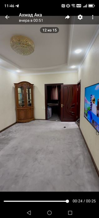 Сдаётся квартира на Чиланзаре 19квартале 2комнатная для семьи 500у.е