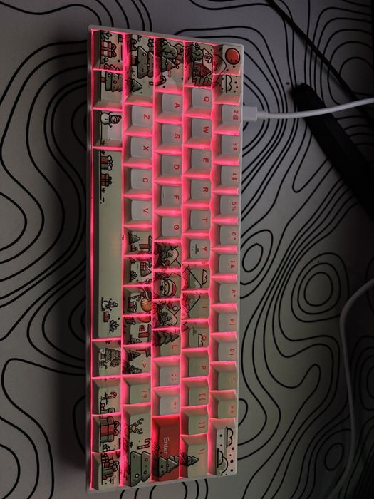 Tastatura santa qwerty key
