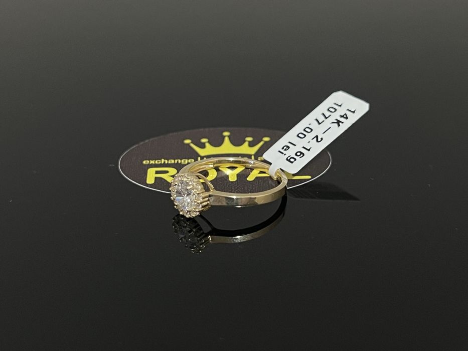 Bijuteria Royal CB : Inel dama aur nou 14k 2,16gr