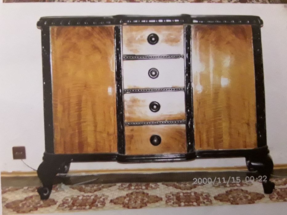 Mobila   vitange   furnir completa         sufragerie      si dormitor