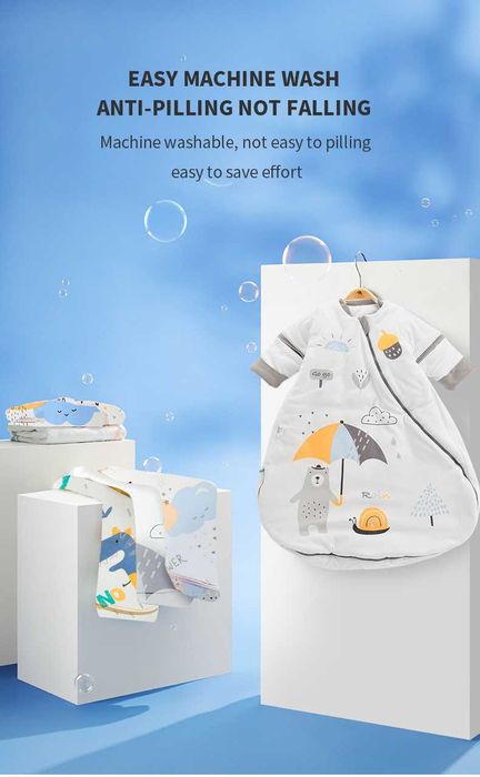 Детски спален чувал с красива апликация 3 броя 1M. и 80см. 110см.