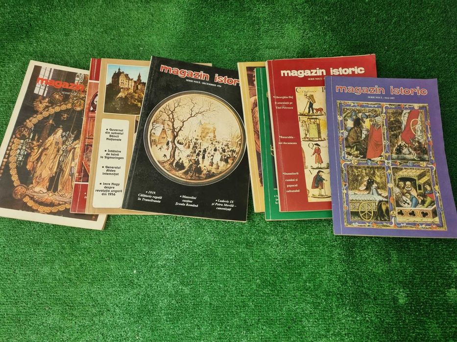 Colectie reviste "Magazin istoric" 1967 - 1997