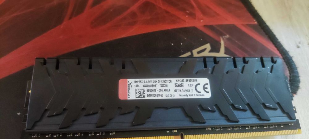 Hyperx Predator ddr4 8gb 3200  3 шт