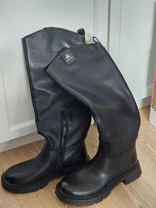 Cizme dama negru Beverly Hills Polo Club, ma