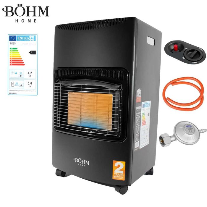 Soba pe Gaz GPL BÖHM BF-003A, 4,20 kW, 3 Trepte de Putere