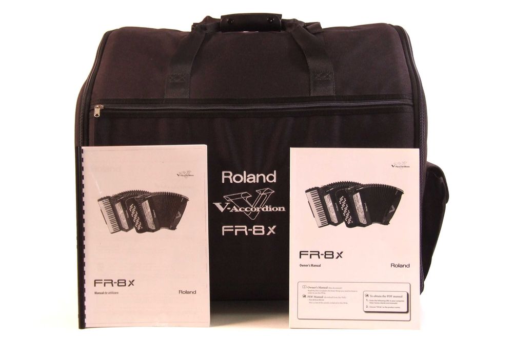 ROLAND FR-8x, acordeon, geanta si toate accesoriile, ABSOLUT NOU