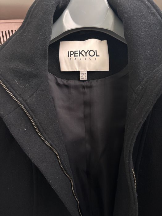 Шерстяное полупальто Ipekyol