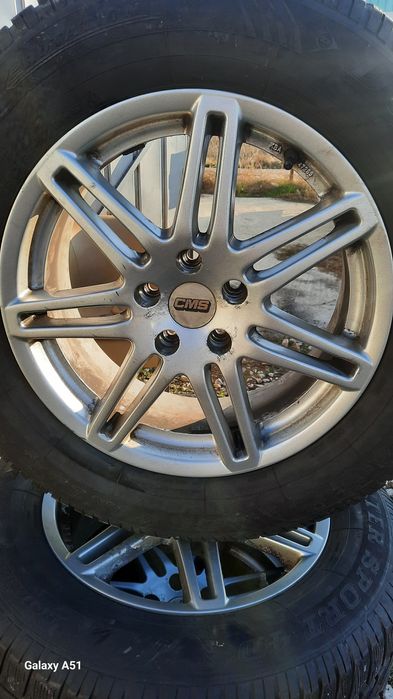 Ляти джанти с гуми 5×112 17цола