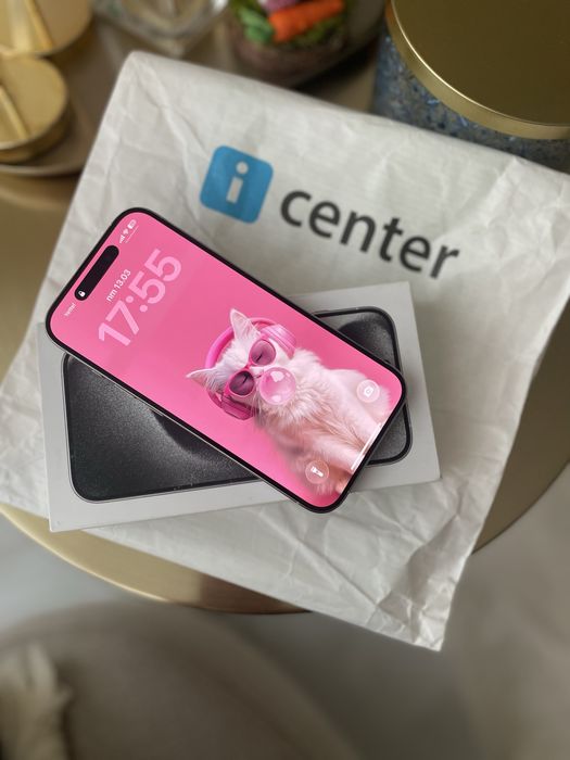 НАМАЛЕН iPhone 15 Pro White Titanium 128