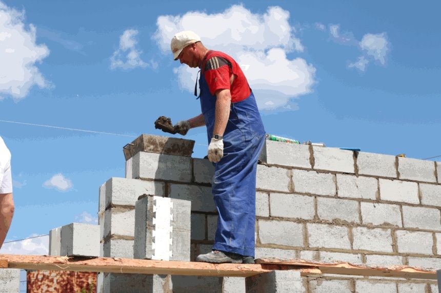 Бригада каменщики штукатурщики бетонщик строим дома от А до Я под ключ