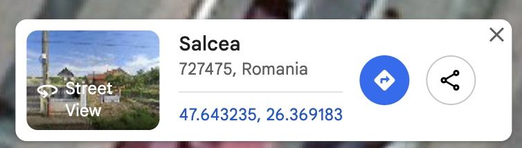 Teren intravilan Salcea Suceava