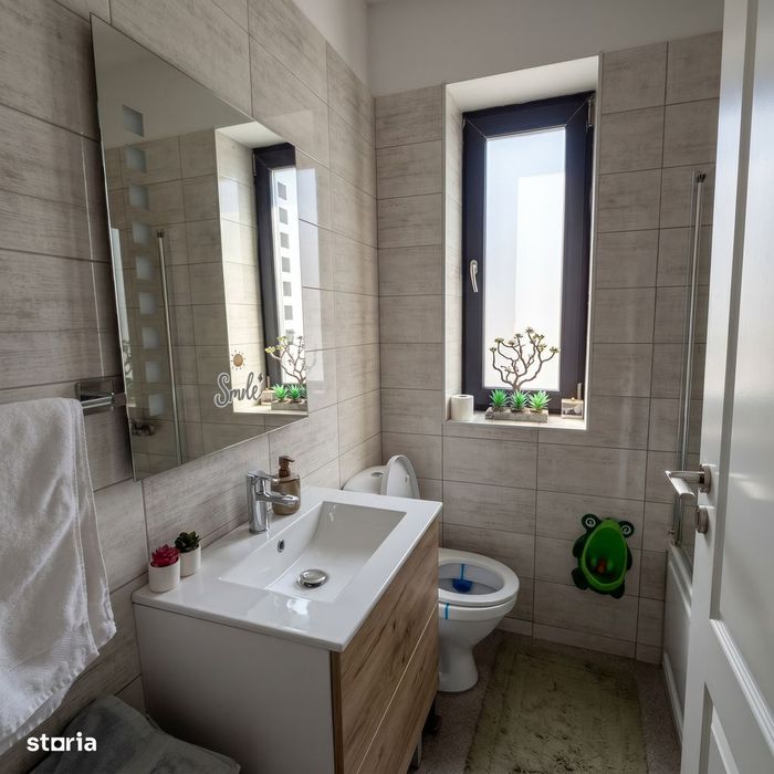 Duplex cu 4 camere, stil mediteranean. Complet mobilat/utilat