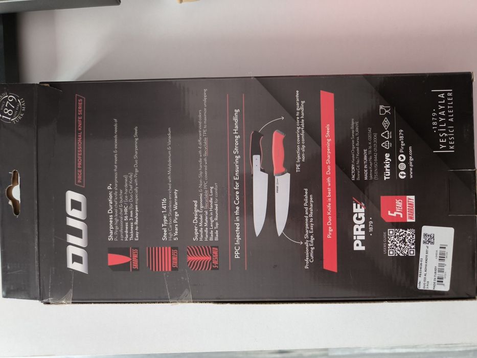 Комплект ножове Pirge Duo