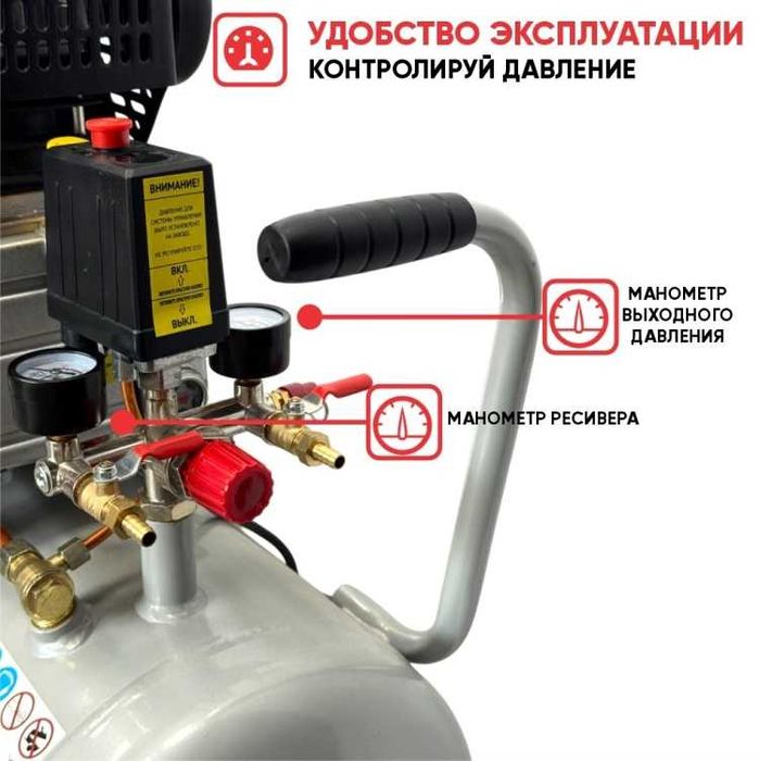 Компрессор масляный Magnetta CE650