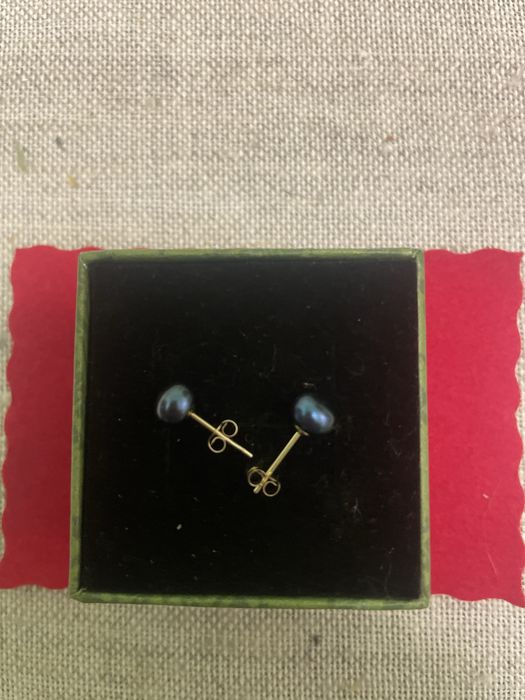 Cercei femei aur 14k cu perla de cultura
