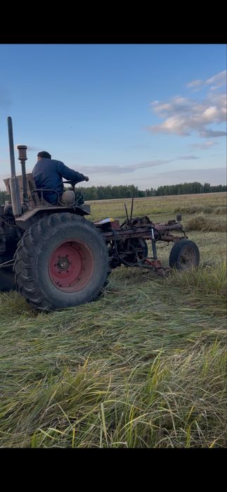 Продам трактор т 16 сенокоской