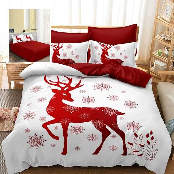 Lenjerii de pat Christmas - 6 piese