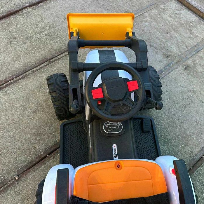 Tractoras electric pentru copii Kinderauto BJEJ1588E 2x35W, 12V white