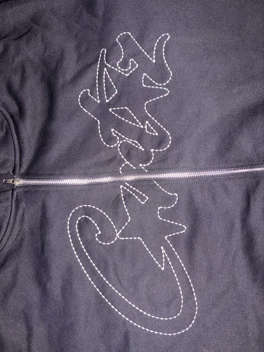 zipper corteiz negru